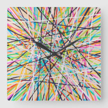 Pick-Up Stick 2 Wall Clock