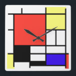 Relógio Quadrado Piet Mondriaan , 1926 Composition<br><div class="desc">私はPiet Mondriaanが好きな人のためにこの製品を作りました。</div>