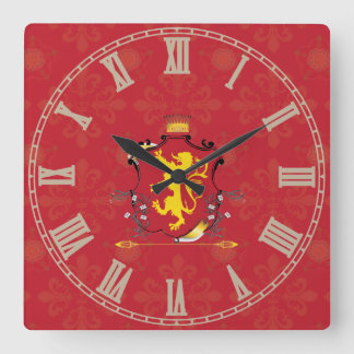 Relógio Quadrado plantagenês