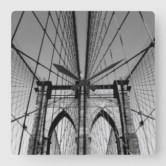 Relógio Quadrado Ponte Brooklyn