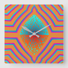 Relógio Quadrado Portal 9