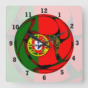 Relógio Quadrado Portugal #1