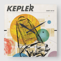 Poster do telescópio espacial Kepler.