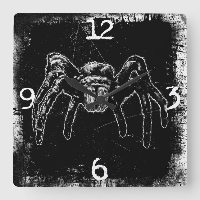 Relógio Quadrado Predador (Frente)