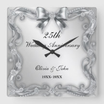 Presente de aniversário de 25 anos de casamento de