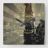 Presente de Casamento de Skyline City na Saxofone,