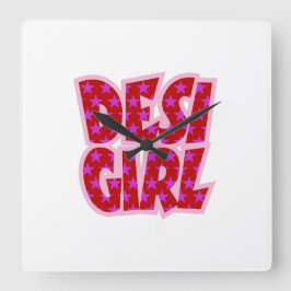 Relógio Quadrado Presentes inspirados em Bollywood