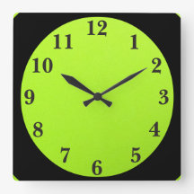 Preto no verde limão