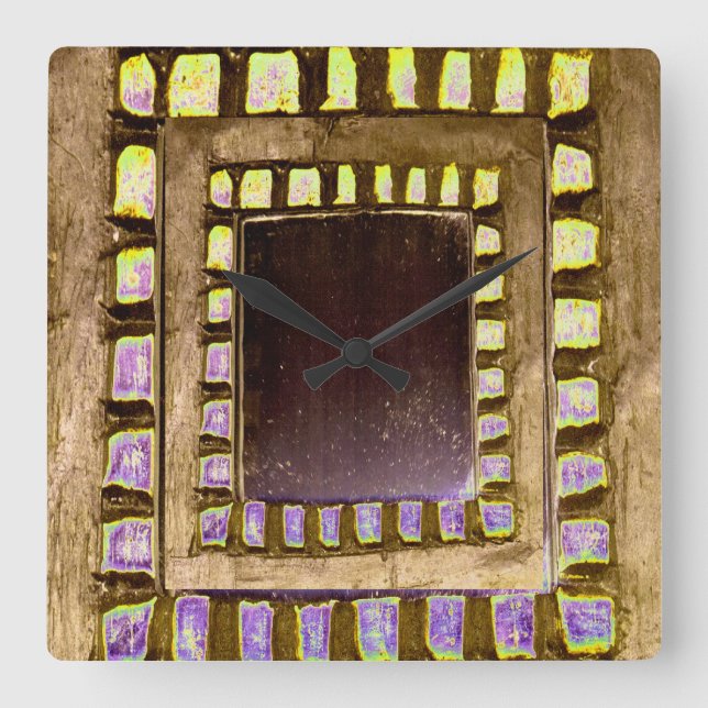 Relógio Quadrado Psychic Clock (Frente)