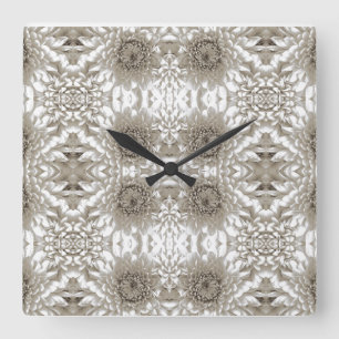 Relógio Quadrado Pulso de disparo de parede acrílico