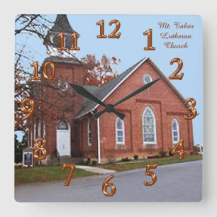 Relógio Quadrado Pulso de disparo de parede da FOTO com sua imagem