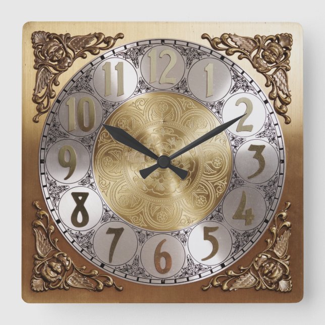 Relógio Quadrado Pulso de disparo de primeira geração antigo (Frente)