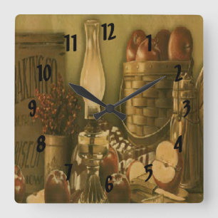 Relógio Quadrado Pulso de disparo do impressão da cesta de Apple d