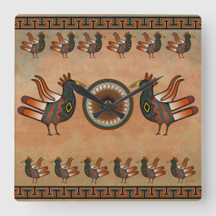 Relógio Quadrado Pulso de disparo do sudoeste do estilo