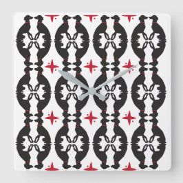 Relógio Quadrado Pulso de disparo elegante do teste padrão do galgo