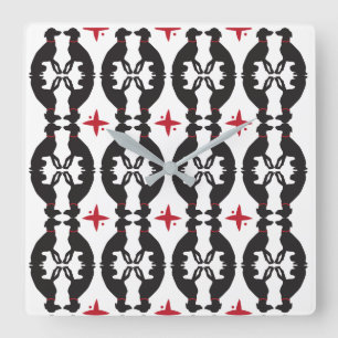 Relógio Quadrado Pulso de disparo elegante do teste padrão do galgo