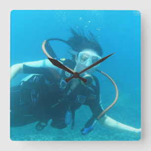 Relógio Quadrado Pulso de disparo quadrado - personalizado