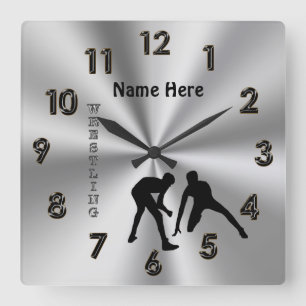 Relógio Quadrado Pulsos de disparo personalizados da luta com seu