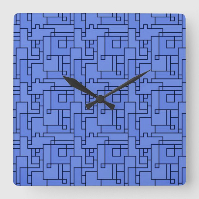 Relógio Quadrado Quantia 9 (Frente)