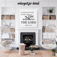 Quanto A Mim E À Minha Casa Joshua 24:15