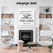 Quanto A Mim E À Minha Casa Joshua 24:15