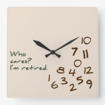 Quem se importa? Estou aposentado.