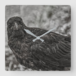 Relógio Quadrado Raven P9239