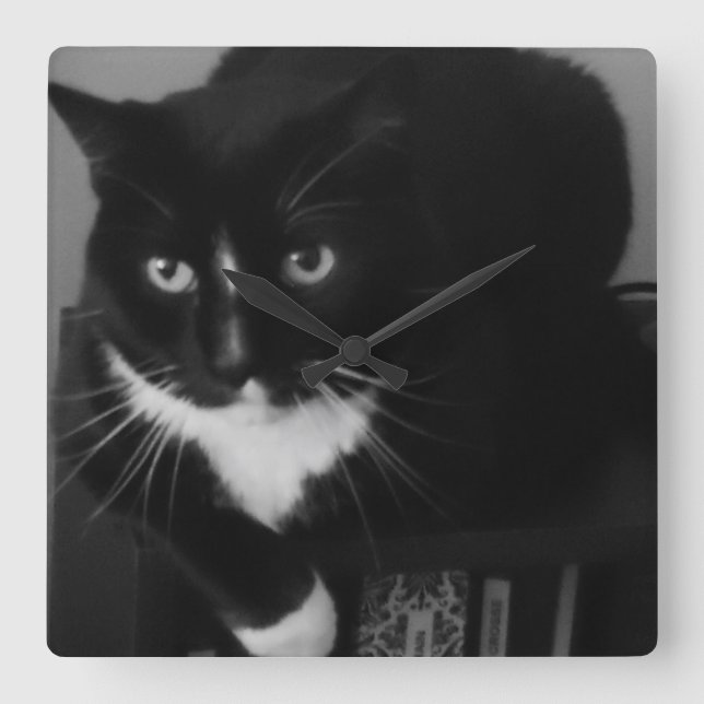 Relógio Quadrado Reflexão (Frente)