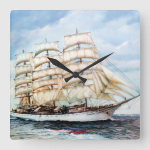 Relógio Quadrado Regata Cutty Sark/Cutty Sark High Ship Race