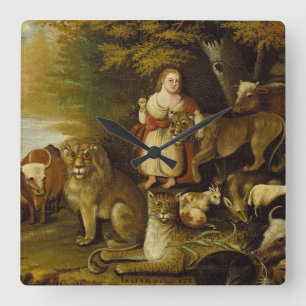 Relógio Quadrado Reino pacífica 1830-32