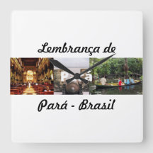 Relogio lembrança do Pará