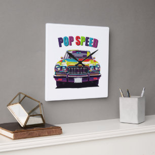 Relógio Quadrado Relógios de Carro Antigos