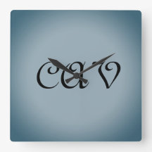 Relógios e Relógios de Cinza Azul