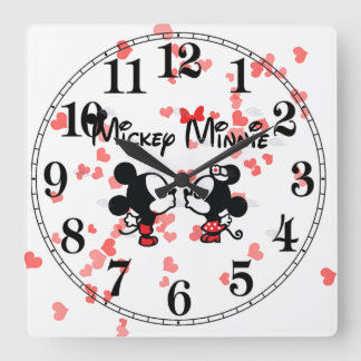 Relógio Quadrado Reloj de Comparação