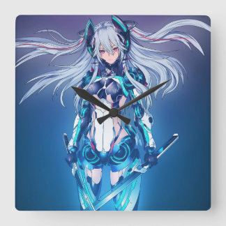 Relógio Quadrado Reloj de Compare de Anime