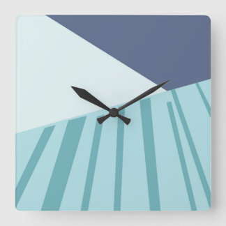 Relógio Quadrado Reloj de pared blå