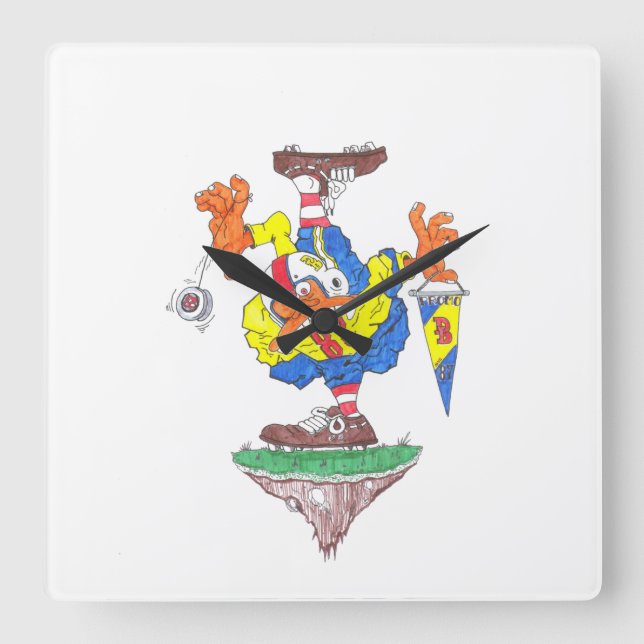 Relógio Quadrado Reloj promo 87 (Frente)