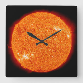 Relógio Quadrado Reloj "solar"