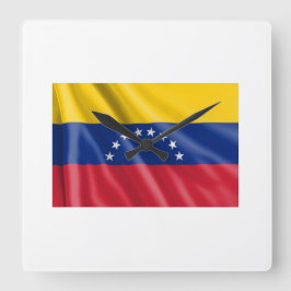 Relógio Quadrado Reloj Venezuela