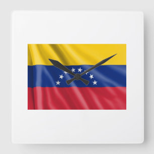 Relógio Quadrado Reloj Venezuela
