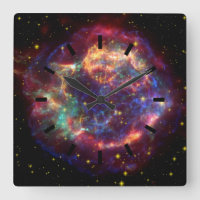 Resto do Supernova da galáxia do Cassiopeia