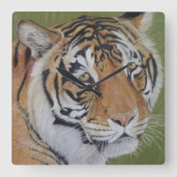 retrato realista de tigre big cat da vida selvagem