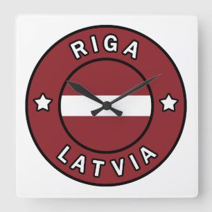 Relógio Quadrado Riga Latvia