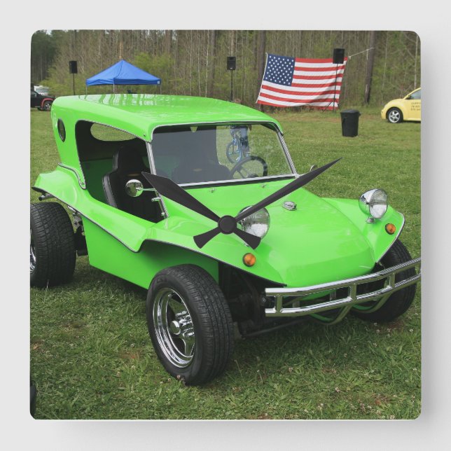 Relógio Quadrado Roadster (Frente)