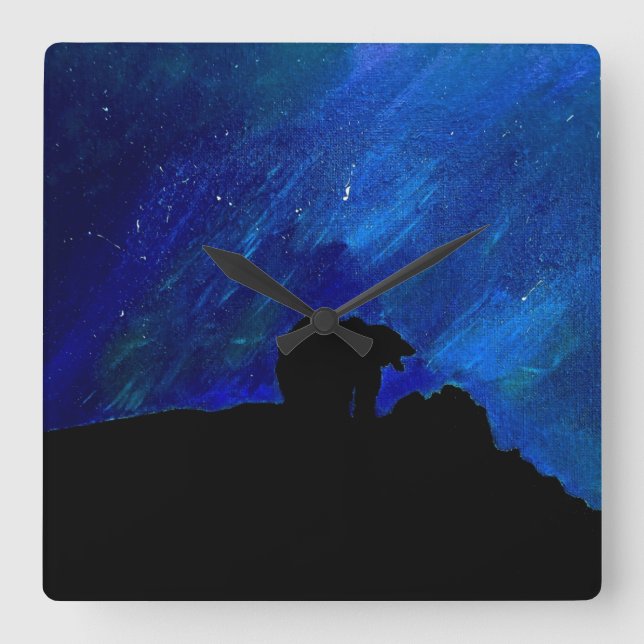 Relógio Quadrado Roar! (Frente)