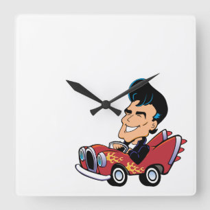 Relógio Quadrado Roedor quente