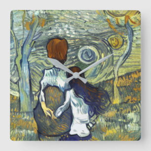 RELÓGIO QUADRADO ROMANCE