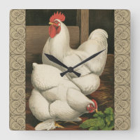 Roosters & Hen fora da Casa Hen com Fronteira Bran