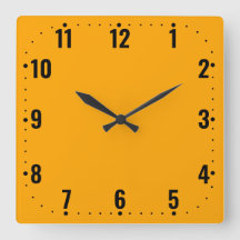 Rosto Laranja Com Números - Sem Framais