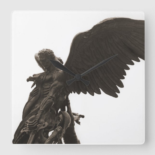 Relógio Quadrado Rua Michael Clock (Frente)